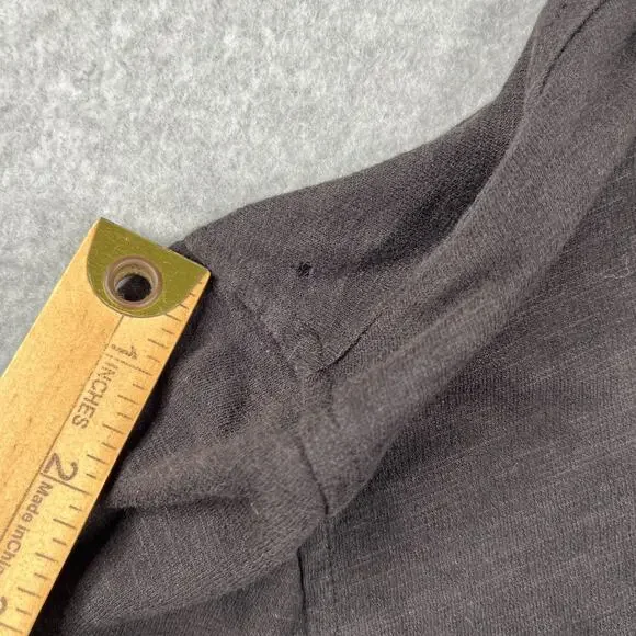 Robert Graham Shirt Large Black Button Up Long Sleeve Pocket Casual Mens - Picture 12 of 13